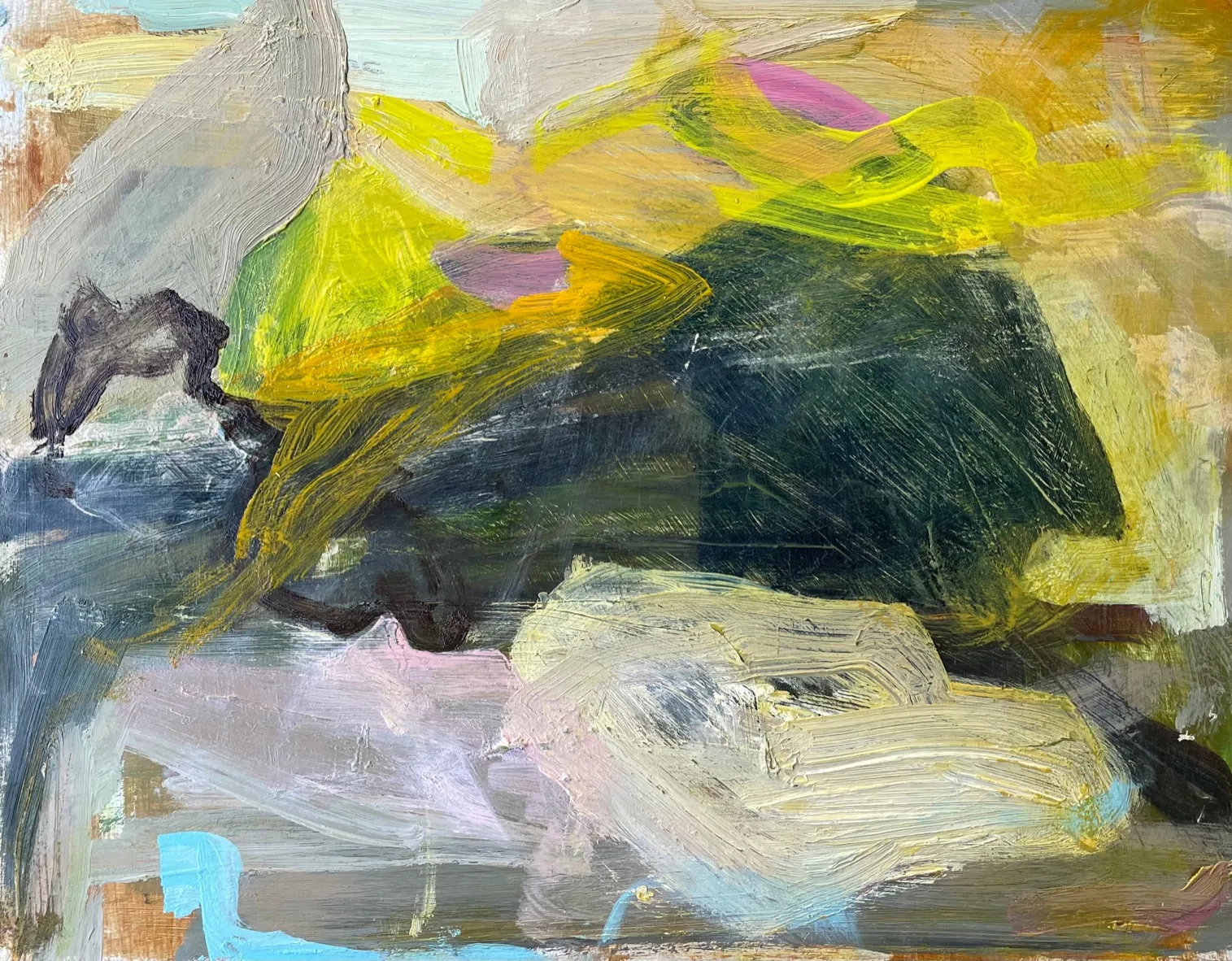 LK_LouiseKnowles_Dunes_June2021_40x50x2_OilonBoard